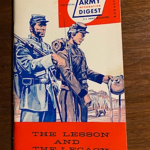 Lesson / Legacy History of the Civil War - Army Digest Magazine August 1961  - Battles the Civil War - American Military History