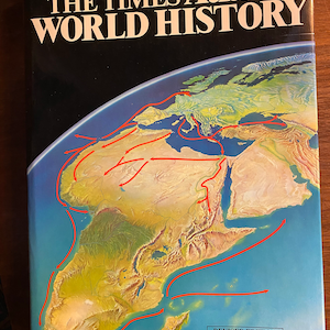 The Times Atlas of World History - 1985 - Cartes en couleur - Geoffrey Barraclough - cartes du monde (Hammond) Historical Society Development