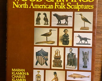 Wood Carvings North American Folk Sculptures - Art: M Klamkin | C Klamking - 1974 - Art Collections -
