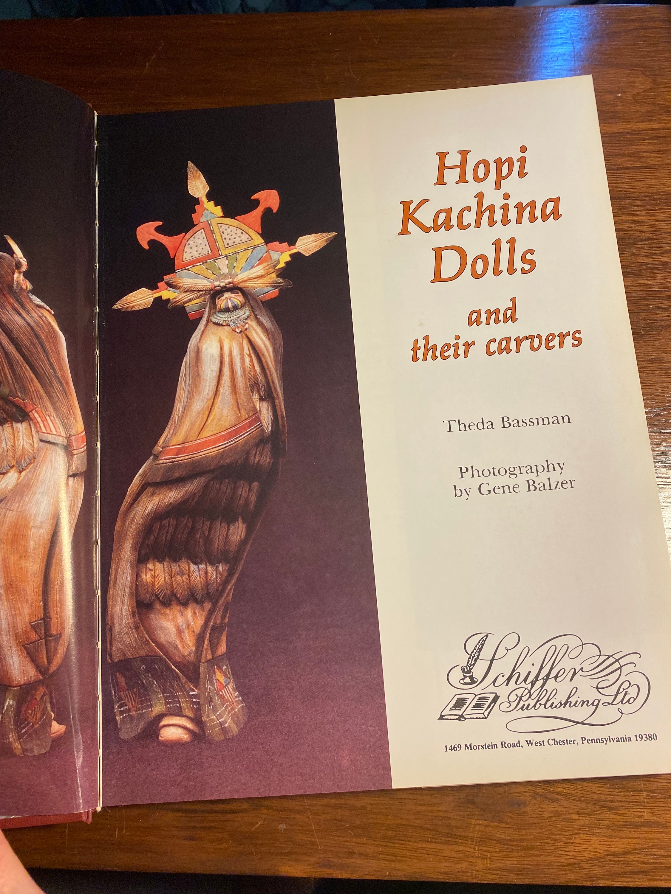 Hopi Kachina Dolls and Their Carvers Katcinas - Theda Bassman 1991