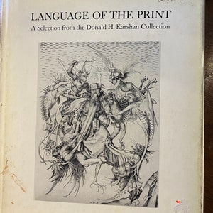 Language Of The Print Selection Donald Karshan Collection - A Hyatt Mayor - 1968  - B&W Illustrations and commentary / History