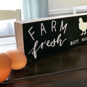 Farm Fresh Butt Nuggets Decor