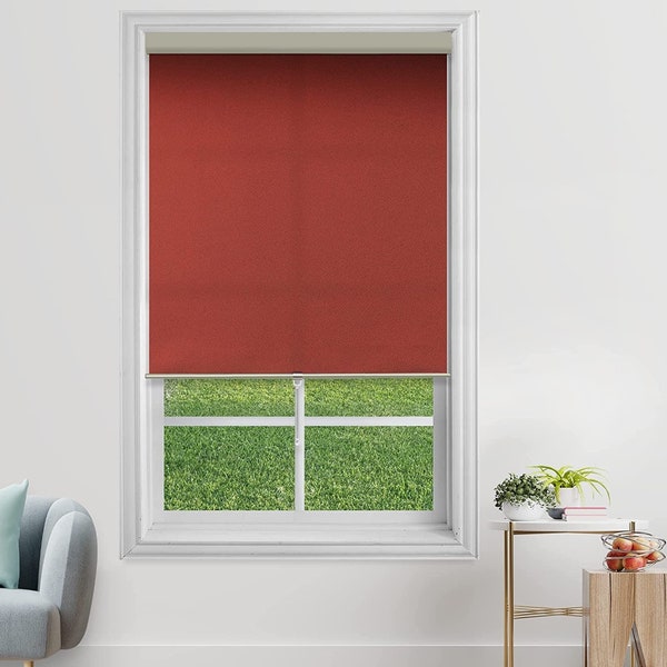 Blackout Blinds  Waterproof Light Filtering UV Protection Room Darkening Privacy Window Shades for home &office.
