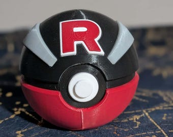 Réplica impresa en 3D del Gran Baile del Team Rocket