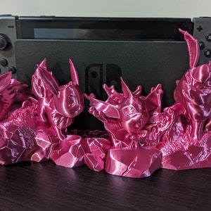 Eeveelution Switch Dock Cover 3D Print