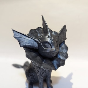 Silver Ornamental Vaporeon 3D Print