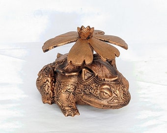 Impresión 3D de Venusaur ornamental bronceado