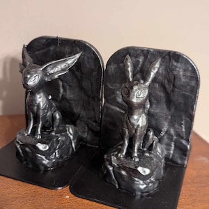 Umbreon and Espeon Bookends
