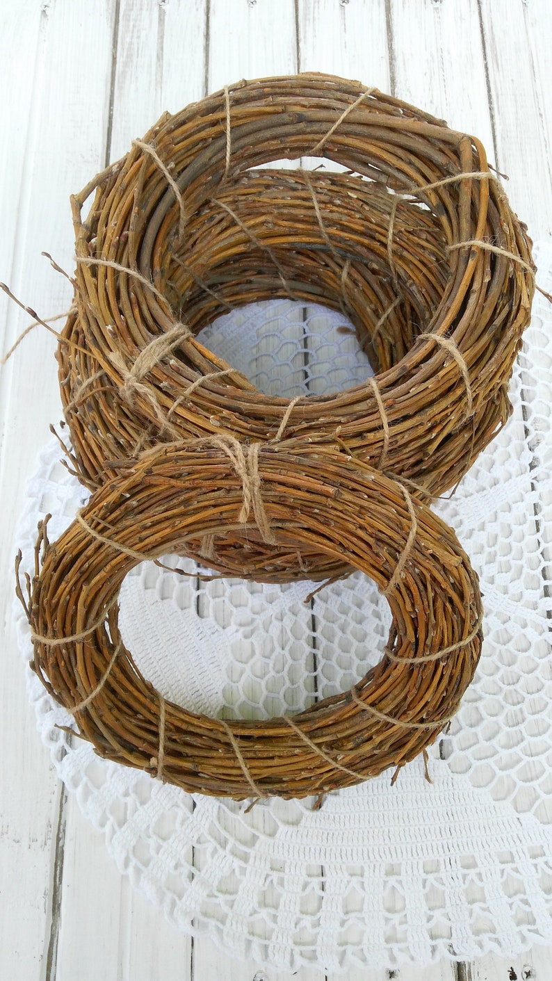 Natural willow wreath holiday decor wreath base of willow Etsy