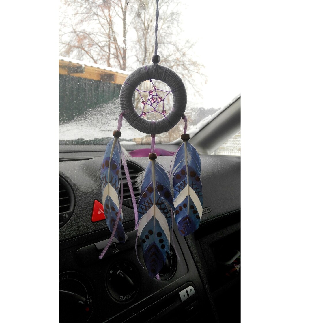 Dream Catcher car rear view mirror decorations stylish Etsy