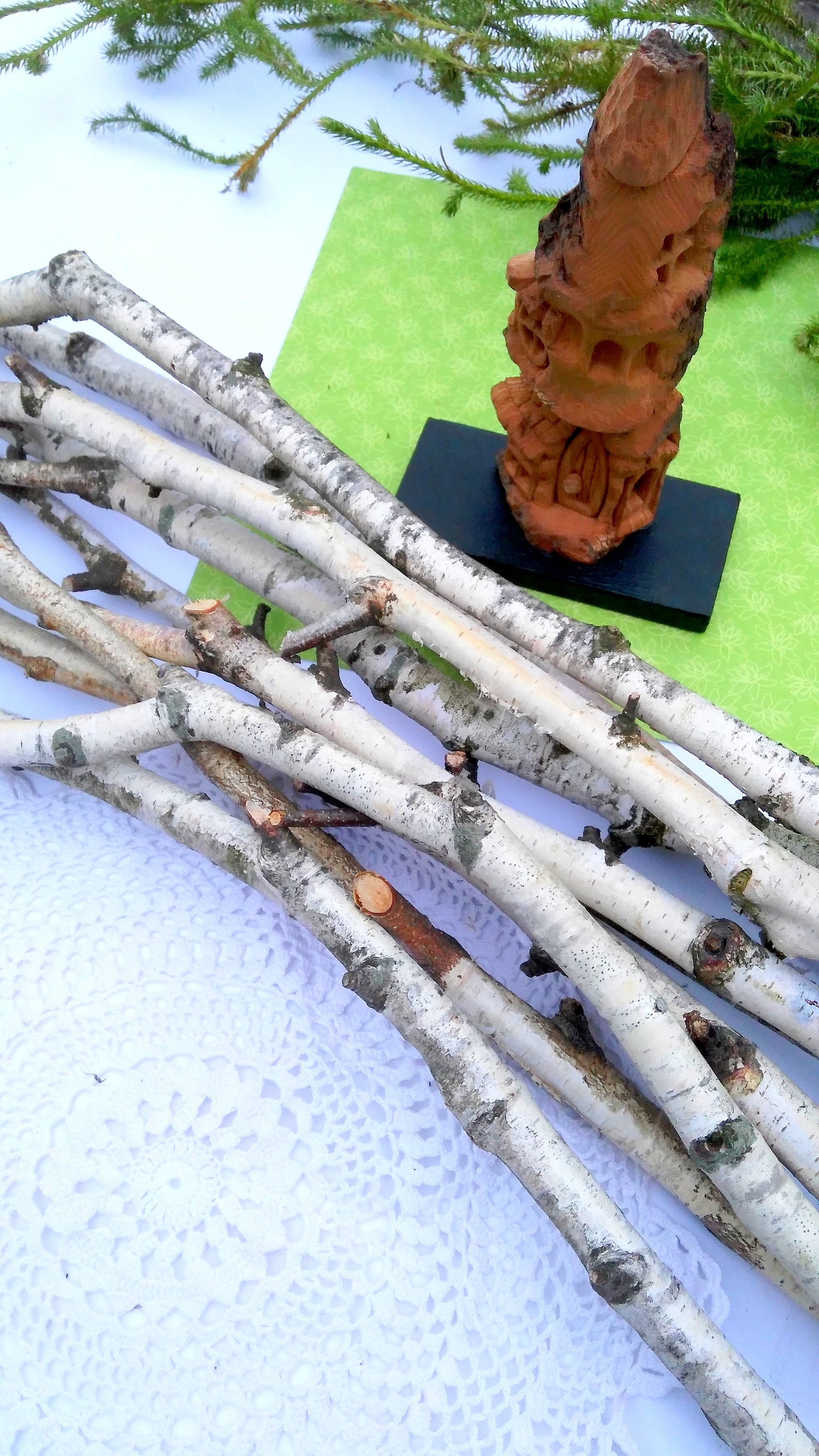 Set of 10 birch branches for art projects natural birch Etsy