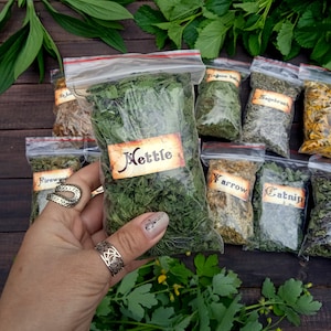 Magickal Herbs Witch, Dried Witch Herbs, Spell Herbs, Wiccan Green Witchcraft