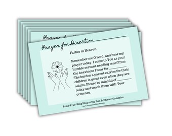 7 Prayer Cards for Adult Children, PDF Download, Printable Prayer Cards, Personalize Prayers for Adult Son, How to Pray for Grown Daughters