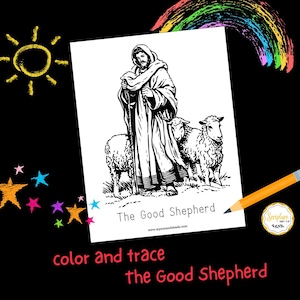 Parable of the LOST SHEEP, Toddler Sheep Craft, Teaching Guide, Activity Pages Kids All Ages, Youth Bible Verse Quiz, Jesus Good Shepherd