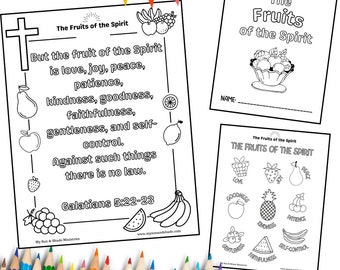 Fruits of the Spirit, Fruit of the Spirit Lessons for Kids, Printable Fruit, Fruit of the Spirit Activities, Fruit of the Spirit Flashcards