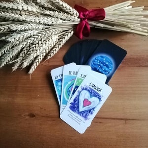 Oracle divinatoire/ Cartes/ Tarot/ Guerison/ Bien-être/ Developpement personnel/Guidance/ Réponse rapide /Fabrication Francaise