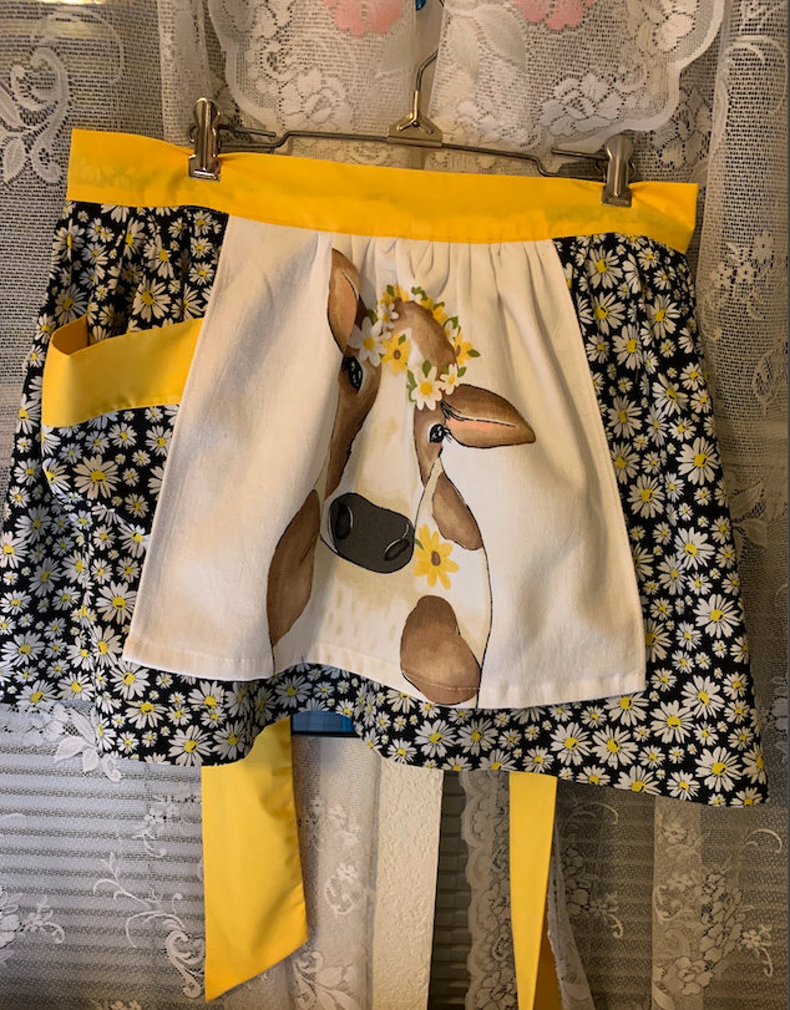 Waist Apron with builtin towel Etsy