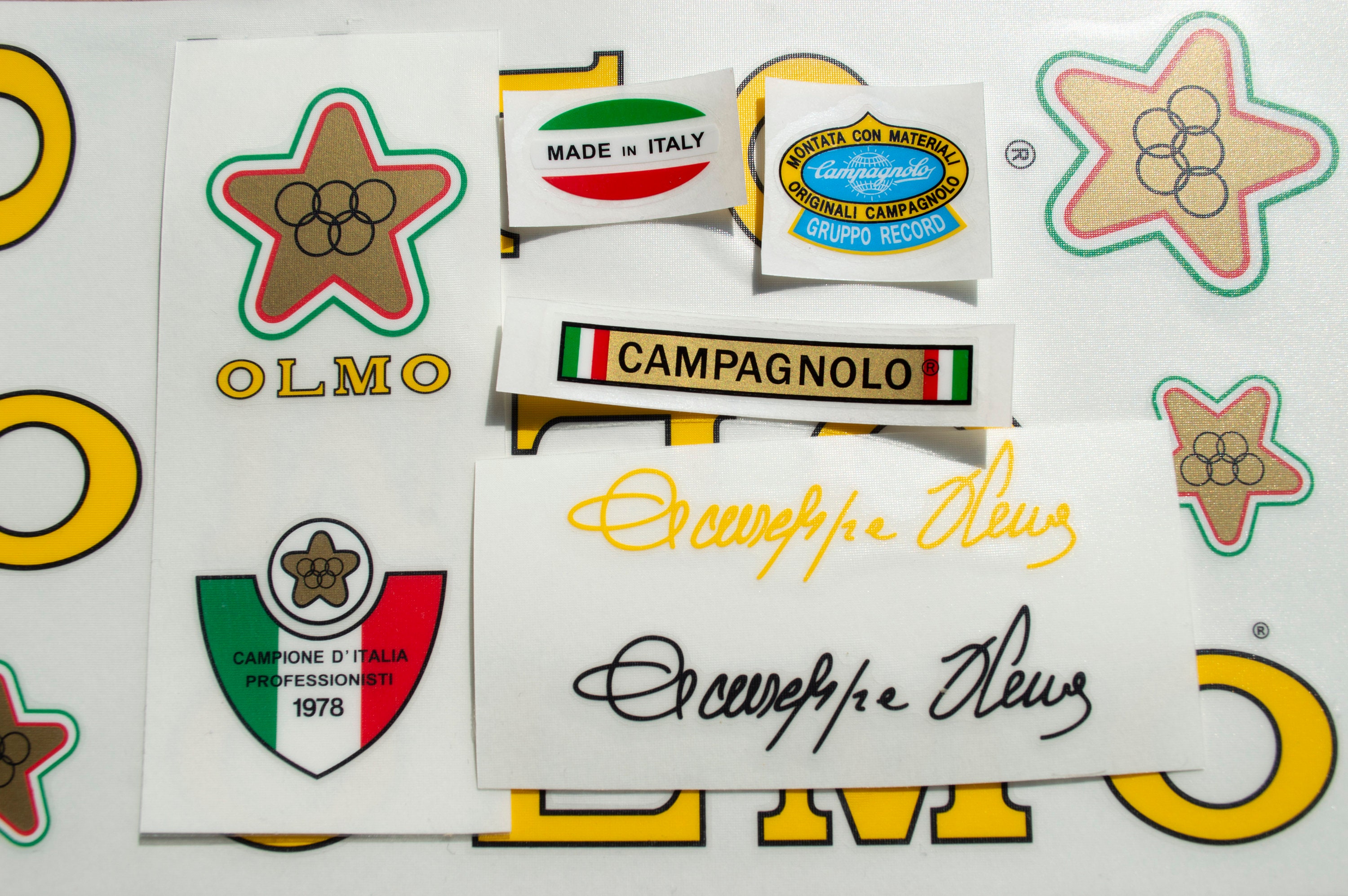 Autocollant Vintage – Jesolo Mondiali Ciclismo BMX – Années 80 – Original