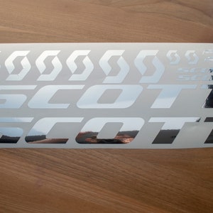 New Set Of Scott Foil 2020 Decals Stikers