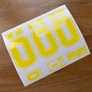 Öhlins Ohlins Decals Stikers