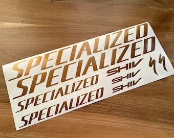 Custom Shiv Specialized  Decals Stikers. Check the size in the description.