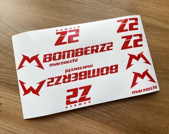 Marzocchi BOMBER Z2 Decals Stikers