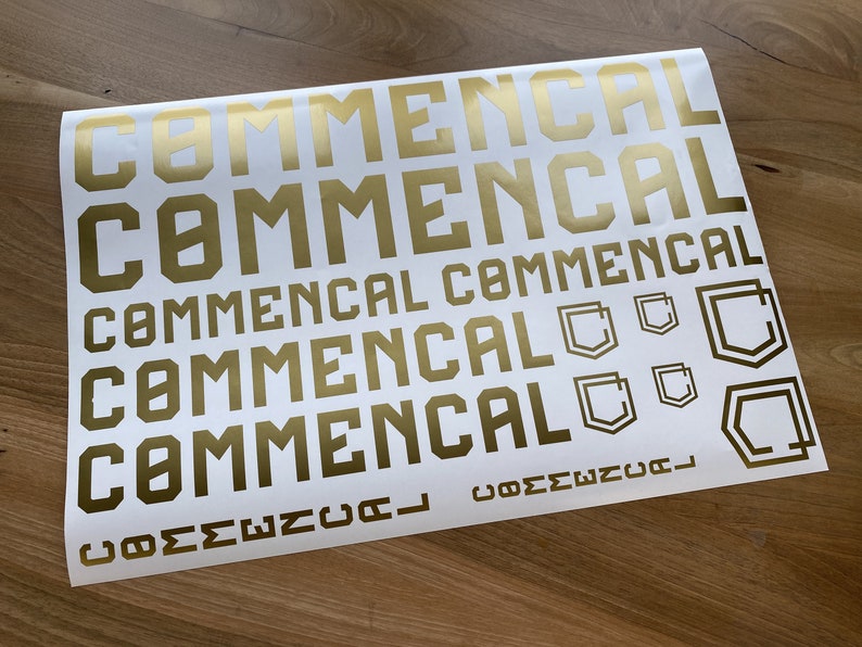 Multiple Decals Commencal Decals, Commencal Stikers - Etsy