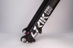 Autocollants De Rechange Pour Fourche Rock Shox Lyrik Select Plus 2023 - Vinyle, Couleur Rouge Brillant - Personnalisation VTT