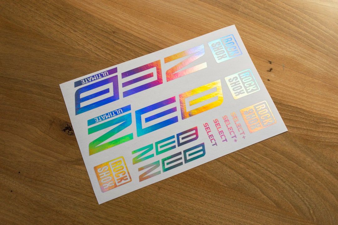 Rock Shox ZEB Ultimate, Select, Select Decals Stikers Etsy