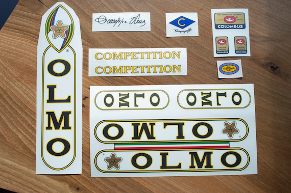 Neue Set Von Olmo Strasse 80 Aufkleber Etsy