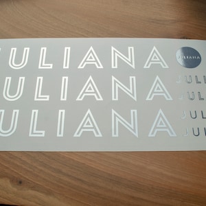 Set Sticker For Customization juliana,juliana  replacement stickers