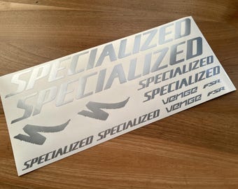 Custom Venge Specialized  Decals Stikers. Check the size in the description.
