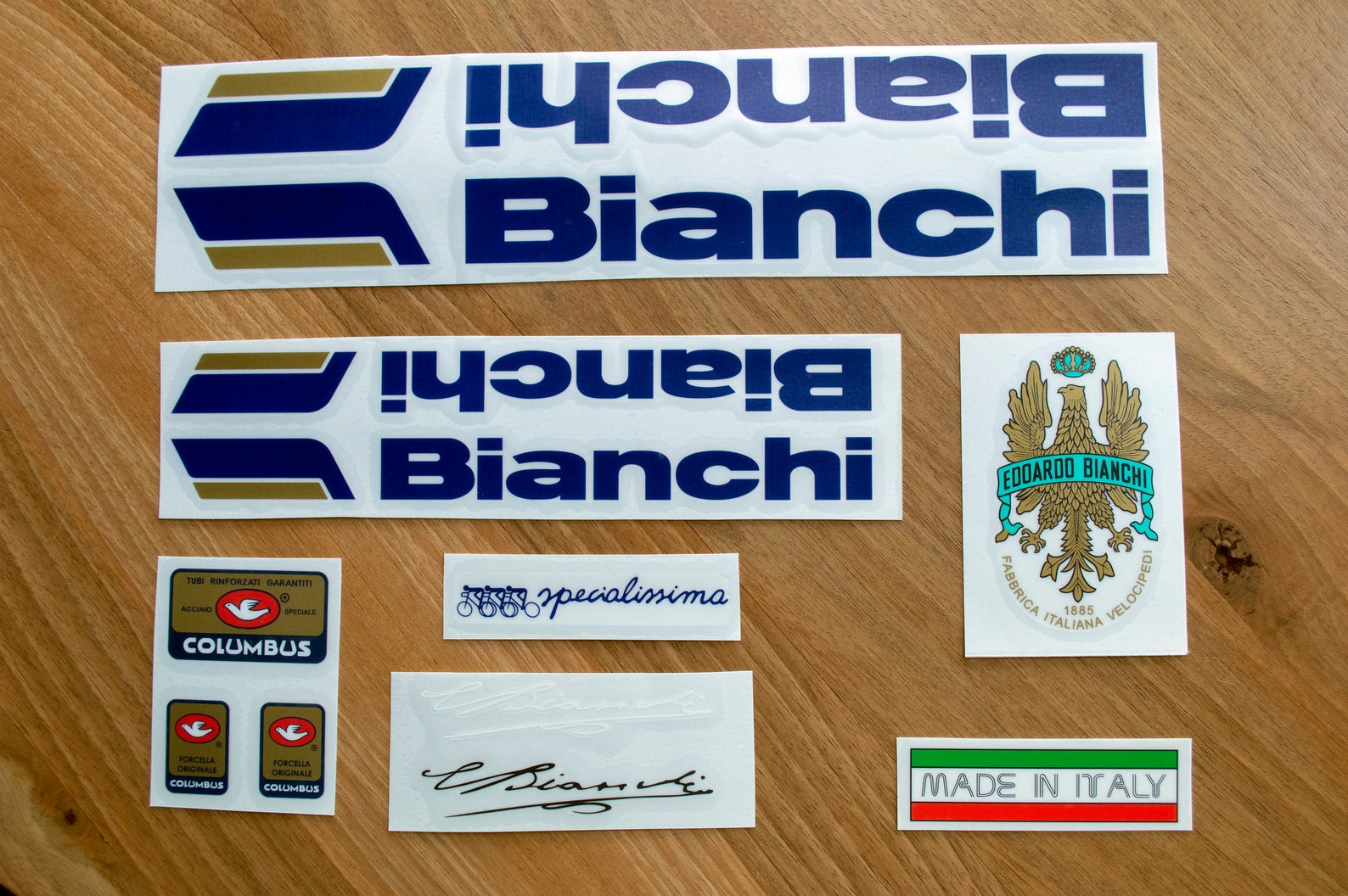 bianchi bike stickers