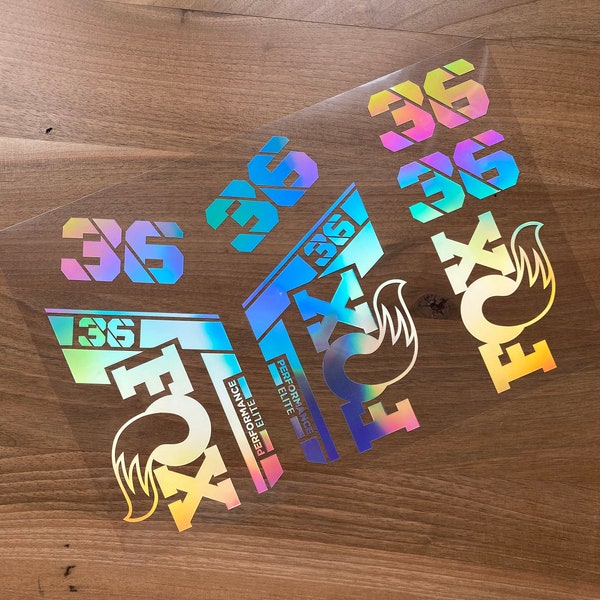 FOX 36 PERFORMANCE ELITE 2022 Decals Stikers