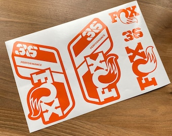 FOX 36 PERFORMANCE 2022 Decals Stikers