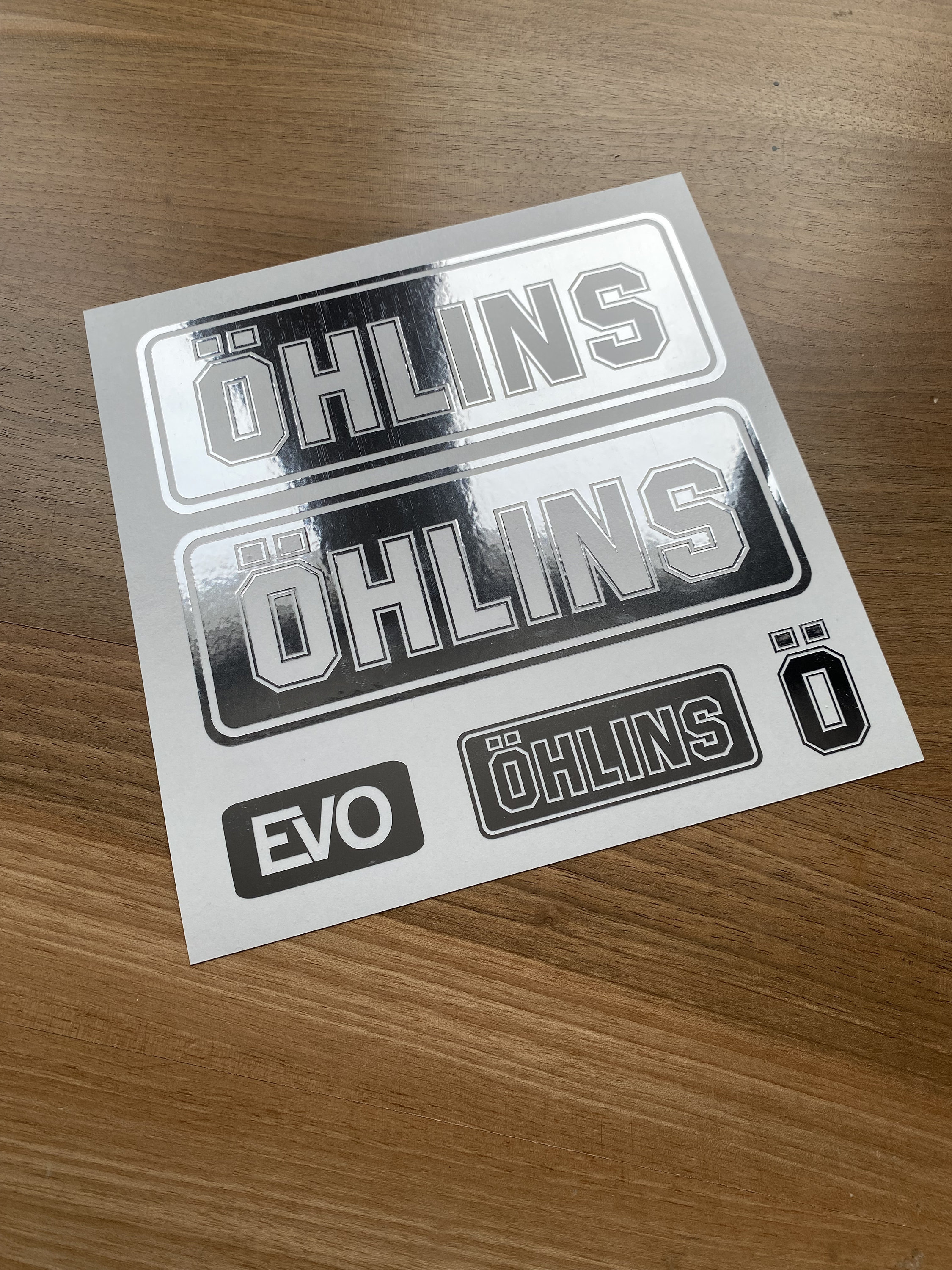 Ohlins fork decals - Etsy 日本