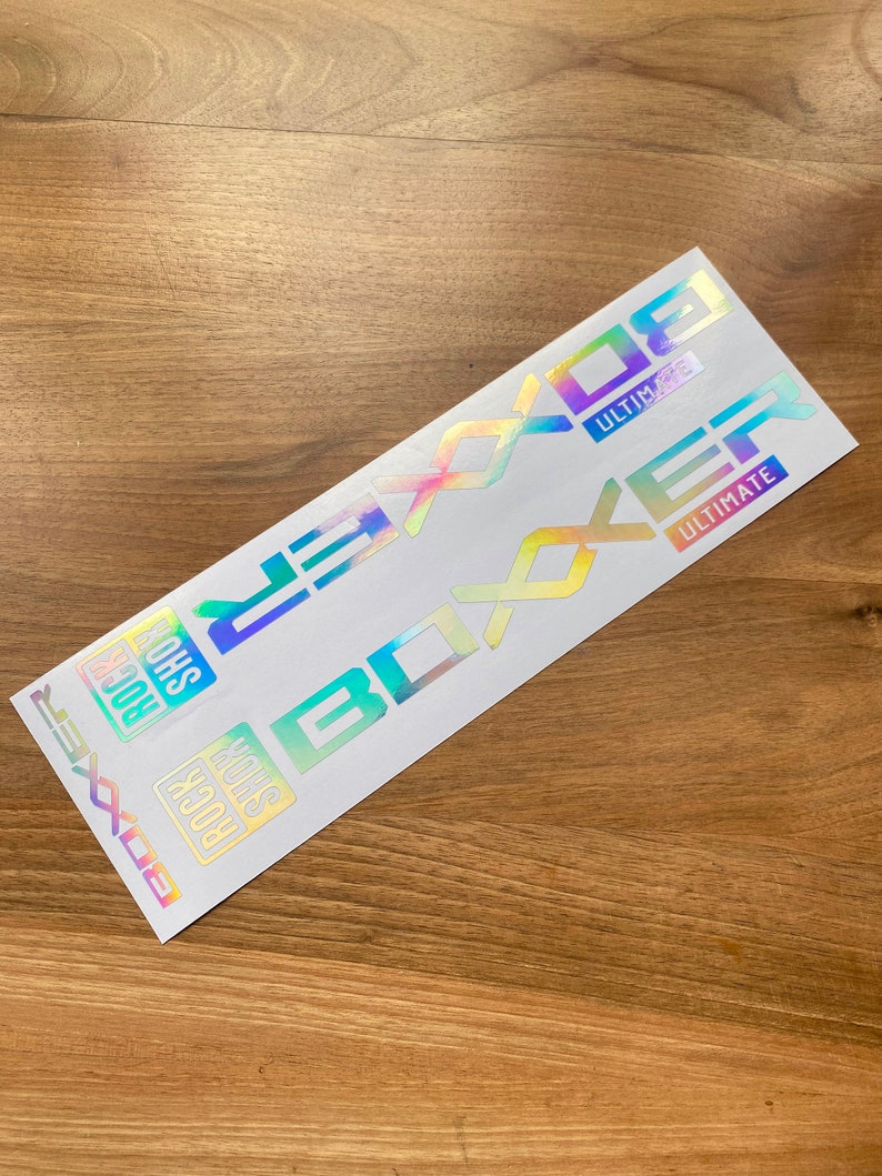 RockShox BoXXer Decal Kit - Thumbnail 5