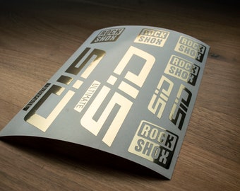 Calcomanías Rock Shox SID NUEVAS 2020