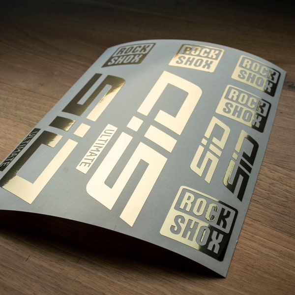 Rock Shox SID NIEUWE 2020 stickers Stikers