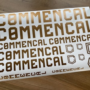 Commencal Decals, Commencal Stikers