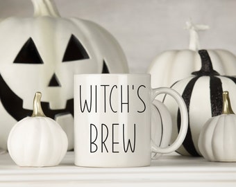 Witch's Brew Mug: Rae Dunn Inspired Fall Coffee Mug