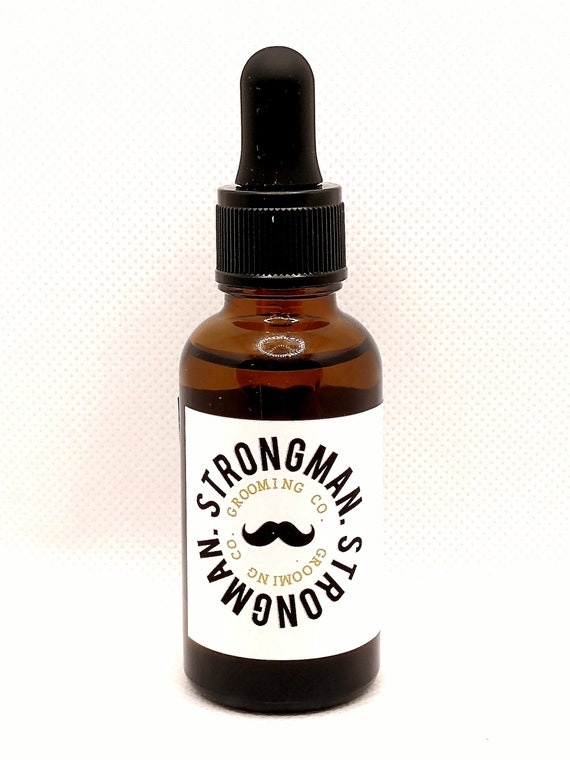 Strongman Grooming Beard and Mustache oil/ Mustache wax remover - 1oz bottle (Contact for Whole Sale Pricing)