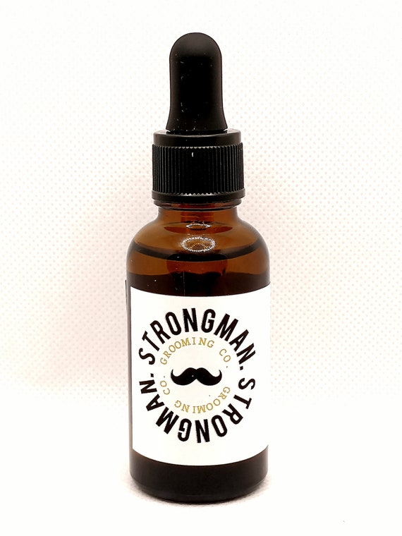 Strongman Grooming Beard and Mustache oil/ Mustache wax remover - 1oz bottle  (Contact for Whole Sale Pricing)