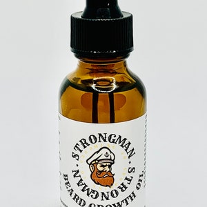 Strongman Grooming Beard Growth Oil (1oz)