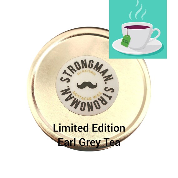 Limited Edition: Earl Grey Tea scented Mustache wax (Contact for Whole Sale Pricing)
