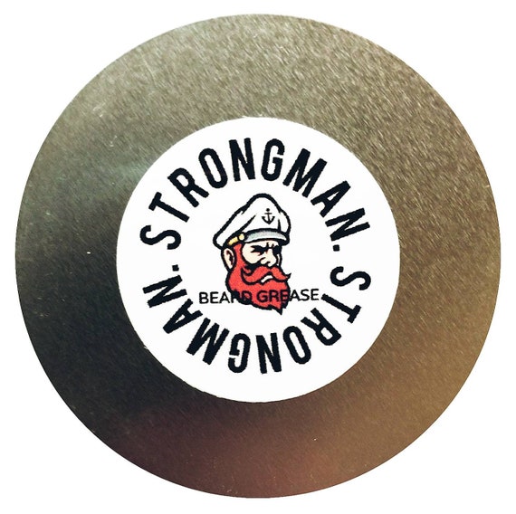 Strongman Beard Grease (Balm/Butter) 2oz Tin (Contact for Whole Sale Pricing)