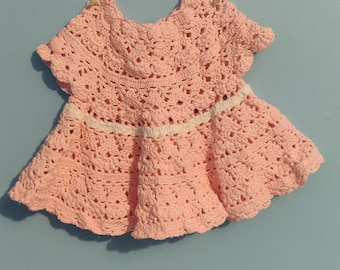 CROCHET PATTERN Christening gown dress Baby ensemble bonnet bootees occasion 226
