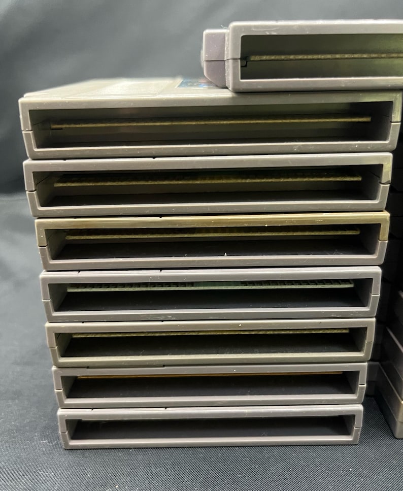 NES Nintendo Game Cartridges LOT 15 Classics w/ Dust Sleeves Kirby, TMNT, Ghostbusters, Silver Surfer, Metal Gear, Super Mario Bros & more image 7