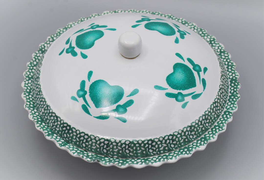 ABC Distributing 11 Inch Pie Plate & Lid Etsy