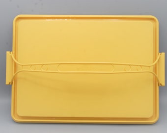 Tupperware Harvest Gold Cake Taker Base & Strap (No Lid)